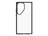 OtterBox React Series - Takakansi matkapuhelimelle - musta kristalli (kirkas/musta) malleihin Samsung Galaxy S24 Ultra 77-94675