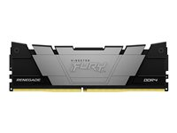 Kingston FURY Renegade - DDR4 - moduuli - 32 Gt - DIMM 288 nastaa - 3200 MHz / PC4-25600 - CL16 - 1.2 V - puskuroimaton - non-ECC - musta KF432C16RB2/32
