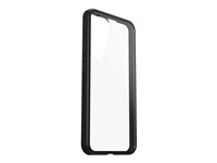 OtterBox React Series - Takakansi matkapuhelimelle - polykarbonaatti, termoplastinen elastomeeri (TPE) - musta kristalli (kirkas/musta) malleihin Samsung Galaxy S24 77-94795