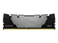 Kingston FURY Renegade - DDR4 - moduuli - 16 Gt: 1 x 16 Gt - DIMM 288 nastaa - 4000 MHz / PC4-32000 - CL19 - 1.35 V - puskuroimaton - non-ECC - musta KF440C19RB12/16