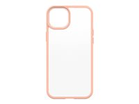 OtterBox React Series - Takakansi matkapuhelimelle - polykarbonaatti, synteettinen kumi - peach perfect (persikka) malleihin Apple iPhone 14 Plus, 15 Plus 77-92776