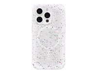 OtterBox Core Series - Takakansi matkapuhelimelle - MagSafe-yhteensopiva - REGRIND-silikoni, synteettinen kumi - sprinkles (valkoinen) malleihin Apple iPhone 15 Pro 77-95139