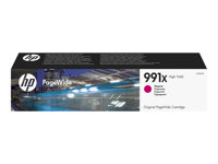 HP 991X - 187 ml - Tuottoisa - magenta - alkuperäinen - PageWide - mustepatruuna malleihin PageWide Color 755; PageWide Managed P77740, P77760; PageWide Pro 750, 772, 777 M0J94AE
