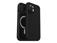 OtterBox FRE - Suojaava vedenkestävä kotelo matkapuhelimelle - MagSafe-yhteensopiva - musta malleihin Apple iPhone 15 77-93438