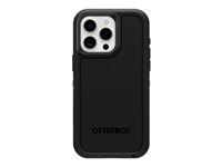 OtterBox Defender Series XT - Takakansi matkapuhelimelle - MagSafe-yhteensopiva - musta malleihin Apple iPhone 15 Pro Max 77-92967
