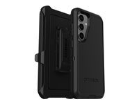 OtterBox Defender Series - Takakansi matkapuhelimelle - rosoinen - polykarbonaatti, termoplastinen elastomeeri (TPE) - musta malleihin Samsung Galaxy S24 77-94481