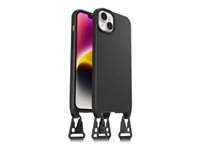 OtterBox React Series - Takakansi matkapuhelimelle - kaulanauha - MagSafe-yhteensopiva - musta malleihin Apple iPhone 14 Plus 77-92288