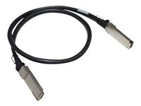 HPE Aruba - 100GBase direct attach cable - QSFP28 (uros) to QSFP28 (uros) - 1 m malleihin HPE Aruba 8325-32C, 8325-48Y8C; CX 8360-48XT4C v2 R9F77A