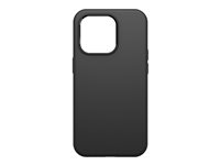 OtterBox Symmetry Series - Takakansi matkapuhelimelle - antimikrobinen - MagSafe-yhteensopiva - polykarbonaatti, synteettinen kumi - musta - erittäin tyylikäs muotoilu malleihin Apple iPhone 14 Pro 77-88504