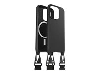 OtterBox React Series - Takakansi matkapuhelimelle - kaulanauha - MagSafe-yhteensopiva - musta malleihin Apple iPhone 15 Pro 77-93576