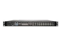 SonicWall NSa 6700 - High Availability - turvalaite - 10GbE, 5GbE, 2.5GbE, 25GbE, 40GbE - 1U - telineeseen asennettava 02-SSC-8988