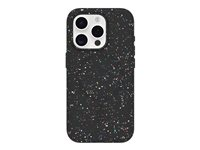 OtterBox Core Series - Takakansi matkapuhelimelle - MagSafe-yhteensopiva - REGRIND-silikoni, synteettinen kumi - karnevaaliyö (musta) malleihin Apple iPhone 15 Pro 77-95138