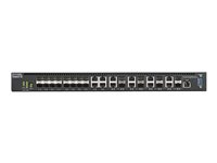 Zyxel XS3800-28 - Kytkin - L2+ - Hallinnoitu - 4 x 10GBase-T + 16 x 10 Gigabit SFP+ + 8 x 10 Gigabit SFP+ yhdistelmä - telineeseen asennettava XS3800-28-ZZ0101F