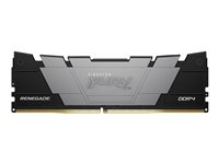 Kingston FURY Renegade - DDR4 - pakkaus - 128 Gt: 4 x 32 Gt - DIMM 288 nastaa - 3200 MHz / PC4-25600 - CL16 - 1.35 V - puskuroimaton - non-ECC - musta KF432C16RB2K4/128