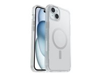 OtterBox Symmetry Series - Takakansi matkapuhelimelle - MagSafelle - polykarbonaatti, synteettinen kumi - kirkas malleihin Apple iPhone 14 Plus, 15 Plus 77-93048