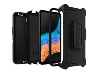 OtterBox Defender Series - Suojakotelo matkapuhelimelle - rosoinen - MagSafe-yhteensopiva - polykarbonaatti, synteettinen kumi - musta malleihin Samsung Galaxy Xcover 6 Pro 77-92304