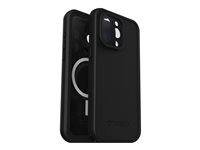 OtterBox FRE - Suojaava vedenkestävä kotelo matkapuhelimelle - MagSafe-yhteensopiva - musta malleihin Apple iPhone 15 Pro Max 77-93429