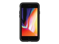 OtterBox Symmetry Series - Pro Pack - takakansi matkapuhelimelle - polykarbonaatti, synteettinen kumi - musta malleihin Apple iPhone 7, 8, SE (2.sukupolvi), SE (3rd generation) 77-55769