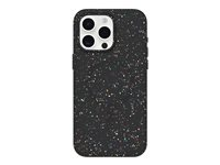 OtterBox Core Series - Takakansi matkapuhelimelle - MagSafe-yhteensopiva - REGRIND-silikoni, synteettinen kumi - karnevaaliyö (musta) malleihin Apple iPhone 15 Pro Max 77-95144