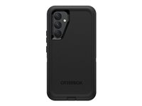 OtterBox Defender Series - Takakansi matkapuhelimelle - rosoinen - polykarbonaatti, synteettinen kumi - musta malleihin Samsung Galaxy A54 77-92033