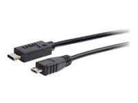 C2G 3m USB 2.0 USB Type C to USB Mini B Cable M/M - USB C Cable Black - USB-kaapeli - mini-USB Tyyppi B (uros) to 24 pin USB-C (uros) - USB 2.0 - 3 m - musta 88856