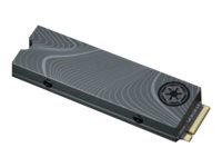 Seagate FireCuda ZP1000GM3A033 - Beskar Ingot Drive Special Edition - SSD - 1 Tt - sisäinen - M.2 2280 - PCIe 4.0 x4 (NVMe) - integroitu lämpölevy - sekä 3 vuoden Seagate Rescue Data Recovery ZP1000GM3A033