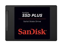 SanDisk SSD PLUS - SSD - 240 GB - sisäinen - 2.5" - SATA 6Gb/s SDSSDA-240G-G26