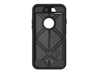 OtterBox Defender Series Apple iPhone 7 - ProPack "Each" - suojakotelo matkapuhelimelle - rosoinen - polykarbonaatti, synteettinen kumi - musta malleihin Apple iPhone 7, 8, SE (2.sukupolvi), SE (3rd generation) 77-54088