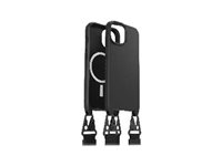 OtterBox React Series - Takakansi matkapuhelimelle - kaulanauha - MagSafe-yhteensopiva - musta malleihin Apple iPhone 15 Pro Max 77-93588