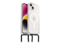OtterBox React Series - Takakansi matkapuhelimelle - kaulanauha - MagSafe-yhteensopiva - muovi - stardust malleihin Apple iPhone 14 Plus 77-92290