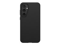 OtterBox React Series - Takakansi matkapuhelimelle - polykarbonaatti, termoplastinen elastomeeri (TPE) - musta malleihin Samsung Galaxy S23 FE 77-94261
