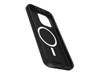 OtterBox Symmetry Series - Takakansi matkapuhelimelle - MagSafe-yhteensopiva - polykarbonaatti, synteettinen kumi - musta malleihin Apple iPhone 15 Pro Max 77-92897