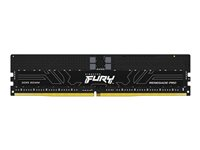 Kingston FURY Renegade Pro - DDR5 - moduuli - 16 Gt - DIMM 288 nastaa - 4800 MHz / PC5-38400 - CL36 - 1.1 V - rekisteröity - on-die ECC - musta KF548R36RB-16